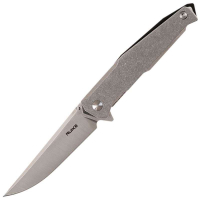 Ruike Складной нож Framelock & BetaPlus Lock сталь 14C28N, рукоять сталь (P108-SF)